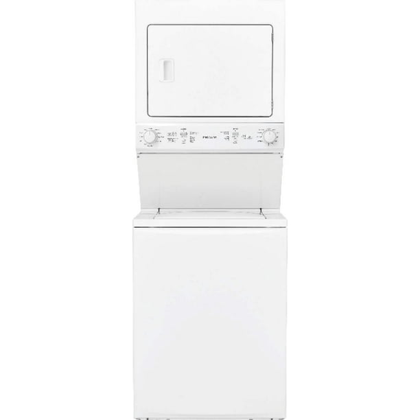 Frigidaire Fflg3900u 27" Wide Stacked Gas Washer/Dryer Combo White