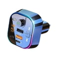 thumbnail image 1 of Bluetooth 5.0 Car Wireless FM Transmitter Adapter 2USB PD Charger, 1 of 1