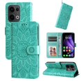 thumbnail image 1 of Funda tipo cartera GANGXUN para OPPO Reno 14 5G , diseño girasol, cuero PU, soporte, cierre magnético, tarjetero, 1 of 5