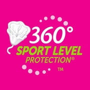 Playtex Sport Plastic Tampons Unscented Super Plus Absorbency, 18ct (Pack of 2)