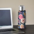 thumbnail image 5 of 20 Oz Pioneer Flower Coffee Tumbler Double Wall Insulated Stainless Steel Water Bottle | Metal Reusable Thermoses Flask with Cup Cap | Leak & Sweat Proof with Anti-Dust Lid, 5 of 7