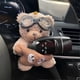 thumbnail image 4 of Cute Interior Accessories for Windshield Wiper Gear Lever & Shift Grip, Unique Car Ornaments Teddy Bear Plush Decor for Vehicle Interior, 4 of 5