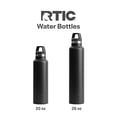 thumbnail image 5 of RTIC 20 OZ Stainless Steel Insulated Water Bottle, Leak-Proof Lid, Black, 5 of 7