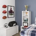 thumbnail image 2 of Wallniture Sporta Wall Mount Football Holder Ball Rack Storage Steel Black, 2 of 5