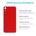 thumbnail image 4 of Lakshaygandi Back Glass Replacement for iPhone xr 6.1 Inches with Repairing Tool Kits, 4 of 6