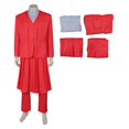 thumbnail image 3 of Disfraz de fantasía de Coriolanus Snow para hombre adulto, camisa, chaleco, pantalones, disfraz de Halloween, The Hunger Cos Games, 3 of 5