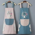 thumbnail image 5 of BETTERLIFE Kitchen Waterproof Apron Oil Proof Wreath Rabbit Nail Shop Baking G8E4 ]✫ Q8U6, 5 of 8
