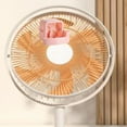 thumbnail image 2 of Portable Clip on USB Fan Ice Compartment Plastic Material No Charging Desk Car Travel Compact Easy Install, 2 of 5