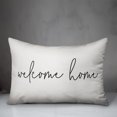 thumbnail image 2 of Creative Products Welcome Home Thin Script White and Black 14x20 Indoor / Outdoor Pillow, 2 of 2