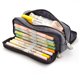 thumbnail image 2 of Útiles escolares, estuche para lápices de gran capacidad, estuche para lápices de gran capacidad, bolso para bolígrafos de lona, estética elegante, 2 of 7