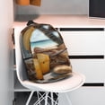 thumbnail image 3 of Disketp Relaxing Cat With Orange Juice Mochila Escolar de 15 Pulgadas, Mochila Ligera para Estudiantes, Viajes y Trabajo, Cómoda y Resistente para el Uso Diario, 3 of 6