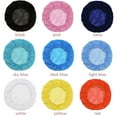 thumbnail image 5 of Cook Accessories Canteen Catering Breathable Work Wear Hair Nets Food Service Cap Cooking Hygienic Cap Chef Hat Mesh Work Hat WHITE, 5 of 8