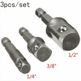 thumbnail image 3 of Adaptateur de Prise à Impact 3 Pack 6.35mm, 9.5mm, 12.7mm, 3 of 4