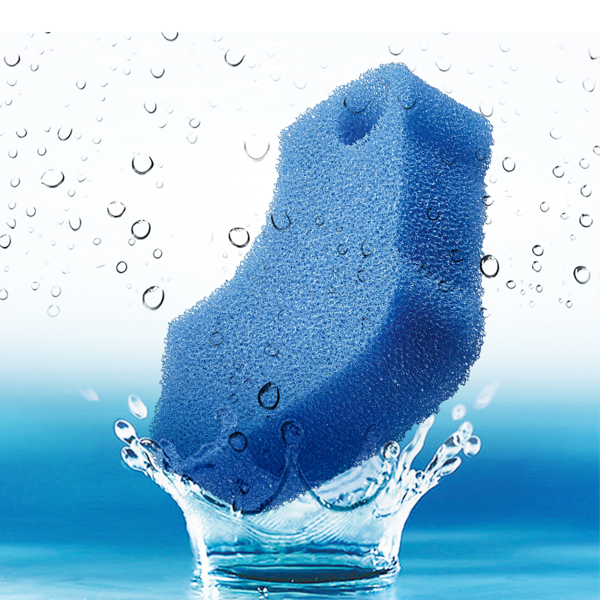 Genligt Replacement Blue Aquarium Bio Sponge Foam Filter Pads Suitable for BioMaster 250 350 600 Canister Filters, 3 Pack