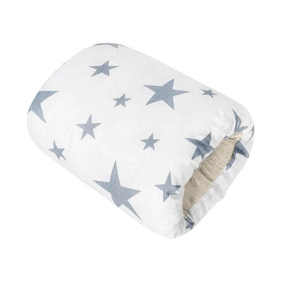 Fiudx Almohada de Lactancia para Bebés, Cojín de Terciopelo Suave, Soporte para Brazos, Compacta y Portátil, Ideal para Viajes, Alivio Cómodo para Cuidadores, Tamaño 25 X 23 X 2 Cm