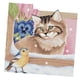 thumbnail image 5 of Kit de punto de cruz con estampado de cabaña para principiantes, gato, pájaro, 3 juegos, decoración de Macarena Kits de punto de cruz estampado, 5 of 8