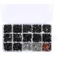 thumbnail image 3 of 500pcs Rc Car Screws Kit M3 M4 Hex Screws Nut Shell Buckle Rc Repair Tool Kit For Traxxas Arrma 1/8, 3 of 4
