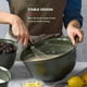 thumbnail image 4 of Juego de 3 tazones de plástico para mezclar KitchenAid, universales, anidados, 4 of 8