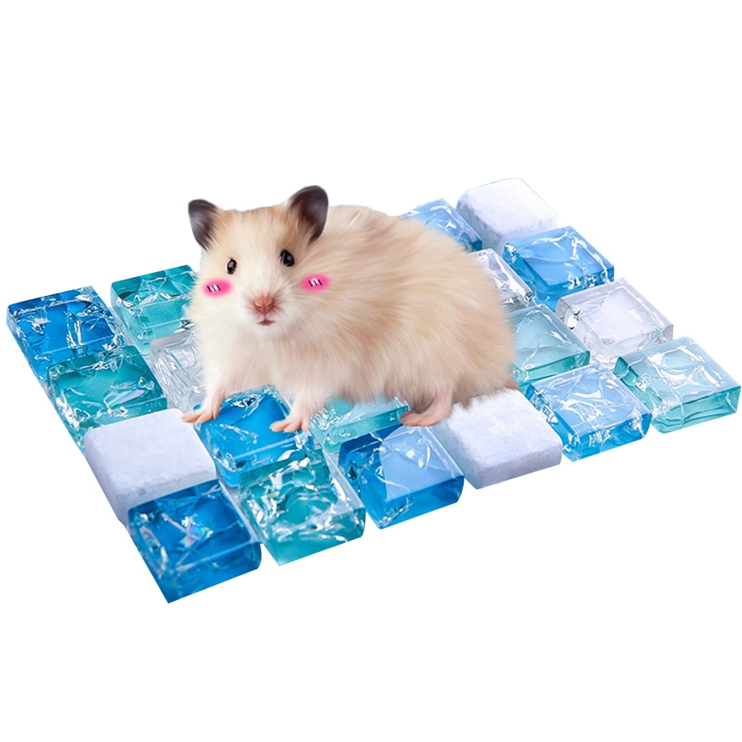 Hamster Cooling Pad Crystal Stone Pet Cooling Mat Pet Sleep Mat for