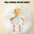 thumbnail image 5 of ABPWLY Toys Soothing Doll with Silicone Teether Rattle Paper Kid Handkerchief Soft Plush Toy for Childrens Newborns Multiple Styles Kids, 5 of 6