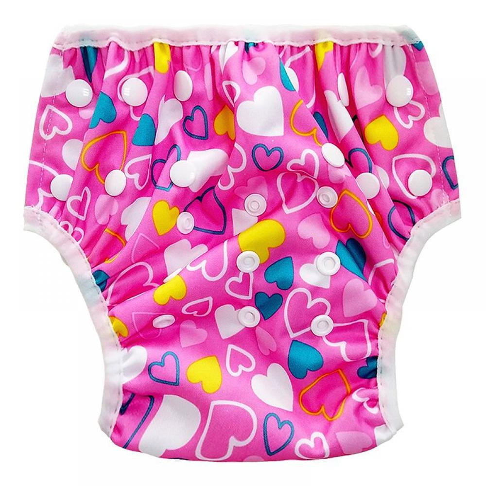 Swim Diapers for Baby, Waterproof Water Diapers Reusable Adjustable