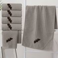 thumbnail image 4 of Set de toallas de algodón bordadas para Halloween | 3 Pack de toallas de baño blandas absorbentes | Negro Amarillo Gris Blanco | 2,62 PIES | 80x35cm | Toallas de spa decorativas para el hogar Comfort, 4 of 6