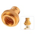 thumbnail image 2 of (Nuevo modelo 1081988) Adaptador rápido CO2 para conectar Carbonator Art y Terra recambio rosca externa TR21-4 (Gold) oro, 2 of 8
