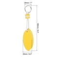 thumbnail image 2 of Uxcell Floating Keychain Buoyant Keyrings Marine Key Holder for Kayaking, Yellow 6 Pack, 2 of 5
