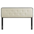 thumbnail image 3 of Modway Collins Tufted Twin Fabric and Wood Headboard in Black Beige, 3 of 8