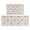 Pioneer Flower Floral-1, variant on Pioneer Flower Floral Print Pattern Kitchen Rugs Sets Of 2, Anti Fatigue Non Slip Washable Floor Mats for Kitchen Sink Laundry, 17X30 Inch   17X47 Inch