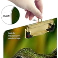 thumbnail image 4 of FMSHPON Humming Bird Clipboard Hardboard Wood Nursing Clip Board and Pull for Standard A4 Letter 13x9 inches, 4 of 7