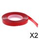 thumbnail image 1 of 2x Rollo de Cinta Adhesiva Acrílica de Doble Cara 1 Pieza Resistente Al Calor, Estable Y Duradera 2 piezas, 1 of 8