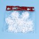 thumbnail image 3 of 30/12 piezas de adornos navideños de copos de nieve con purpurina, copos de nieve blancos falsos, colgantes para árbol de Navidad, decoración para fiestas en el hogar y Año Nuevo, 3 of 5