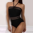 thumbnail image 2 of Sngxgn Womens Swimsuit Tummy Control Bathing Suit Swimdress Push up Swimsuits Swimwear Bathing Suits(Black,L), 2 of 8