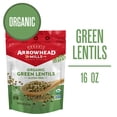 thumbnail image 3 of (6 pack) Arrowhead Mills Organic Green Lentils, 16 oz Bag, 3 of 17