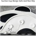 thumbnail image 3 of Cute panda silicone massage mat, shower instep scrubber with suction cup, water-absorbent non-slip shower carpet 4035cm, 3 of 5