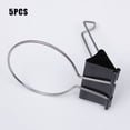 thumbnail image 1 of 5/10/20 PCS Multifunctional Binder Clip with Cup Holder Rack Detachable Keychain Hook Office Accessory for Hanging Bag New, 1 of 1