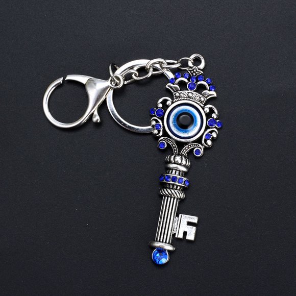 YSNOOWE 1Pcs Eye Key Pendants Zinc Alloy Cartoon Key Pendant for Hanging Decoration and Car Keys