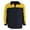 Black/Gold, variant on I5 Apparel  Two-Tone Lightweight Windbreaker Rain Jacket (Men)