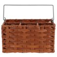 thumbnail image 4 of MIANGASTORE Porte-Couverts Imitation Rotin pour Cuisine Table à Manger, 4 of 5
