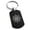 Black, variant on Stainless Steel Nautical Chaim Compass Engraved Dog Tag Keychain Keyring