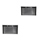 thumbnail image 4 of Monstrate Bolsa de malla antiadherente para barbacoa, parrilla antiadherente para barbacoa, resistente a altas temperaturas, herramienta de pícnic al aire negro 14x22cm 2piezas Monstrate CBP129896, 4 of 5