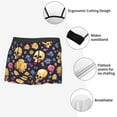 thumbnail image 6 of Bingfone Skull gold flower Men's Underwear - Casual Stretch Boxer Briefs-XX-Large, 6 of 7
