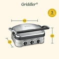 thumbnail image 2 of Prensa y Sandwichera Cuisinart Acero Inoxidable 5 en 1, 2 of 6