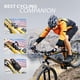 thumbnail image 3 of Avantree Cyclone - Altavoz Bluetooth portátil para bicicleta con soporte para bicicleta, ranura para tarjeta SD, audio con graves mejorados de 10 W y construcción a prueba de salpicaduras, golpes y po, 3 of 5