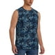 thumbnail image 2 of Fotbe Hawaiian Style Men's Camiseta sin Mangas Estampada para Hombres, Playera Casual para Gimnasio, Entrenamiento, Playa-Large, 2 of 7