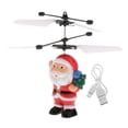 thumbnail image 2 of Control de mano USB Flying UFO Santa Claus RC flotante de juguete para niños, 2 of 9