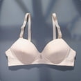 thumbnail image 1 of LOVZFMLL Soutiens-Gorge pour Femmes Lingerie Étudiante Fille Rassemblée Mince Sans Armature Soutien-Gorge Fille Beige G, 1 of 3