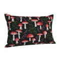 thumbnail image 2 of Disketp Pillow Covers Red Mushrooms Pattern Throw Pillow Case Cushion Covers,Cushion For Bedroom,Couch,Home-14"X20", 2 of 9