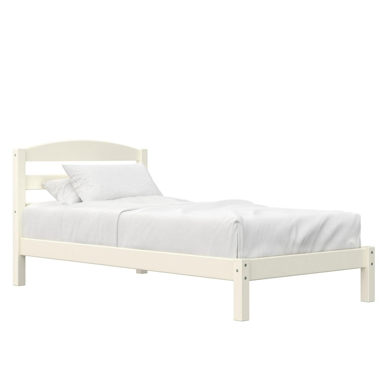 Better Homes Gardens Leighton Kids Twin Size Bed Wood Platform Bed Frame Off White